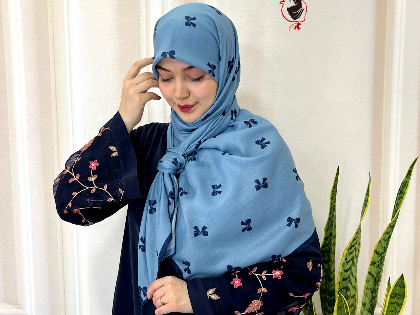 تصویر 5 از فروش عمده روسری نخی طرحدار زنانه | پرفروش و اقتصادی